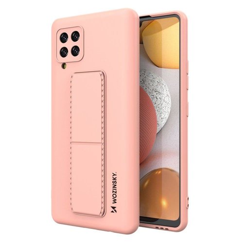 Husa Wozinsky Kickstand Pentru Samsung A42 5G Rose Gold