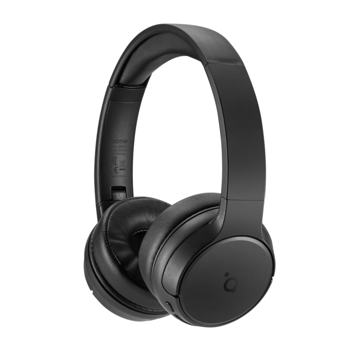 ACME BH214 On-ear Bluetooth mikrofonos fekete fejhallgató