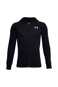 Under Armour, Hanorac lejer pentru fitness Rival, Negru Under Armour, Hanorac lejer pentru fitness Rival, Negru