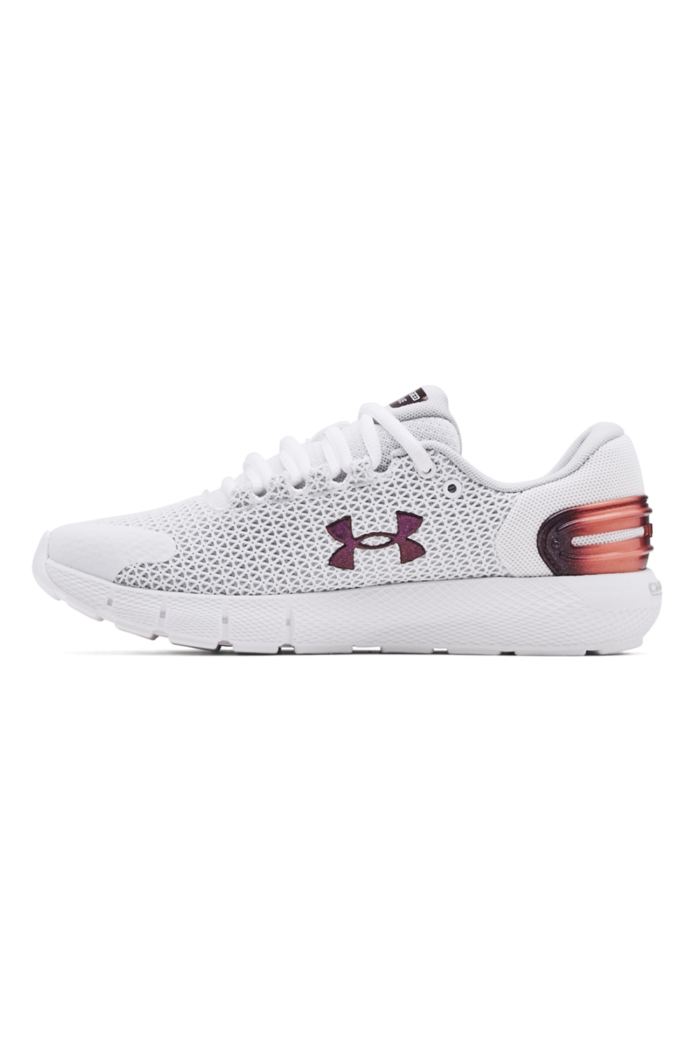 Under Armour, Pantofi pentru alergare Charged Rogue 2.5 Colorshift, Alb