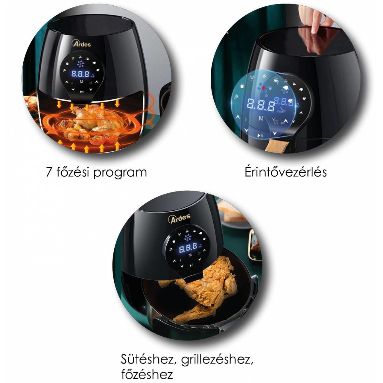 AR1K33 - ELDORADA MAXI - 5L AIR FRYER - Ardes