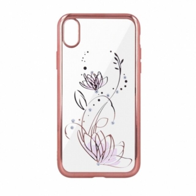 Husa Pentru Huawei Mate 20 Lite - Diamond Lotus, Roz Auriu, Paramount