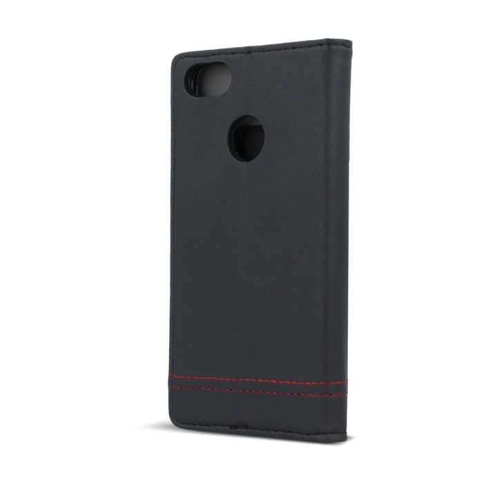 Husa Pentru Huawei P8/P9 Lite 2017,Smart Focus cu fir Rosu,Negru,Paramount