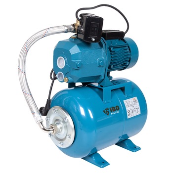 Hidrofor apa Ibo Dambat DP355, vas expansiune 24L, pompa 1.1 Kw, 30 l/min, inaltime refulare 40m Hidrofor apa Ibo Dambat DP355, vas expansiune 24L, pompa 1.1 Kw, 30 l/min, inaltime refulare 40m