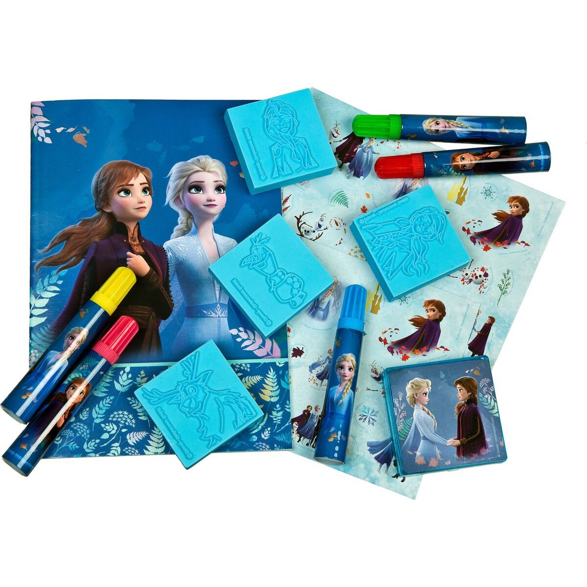 Set colorat Disney Frozen, 12 piese, FRUW5482