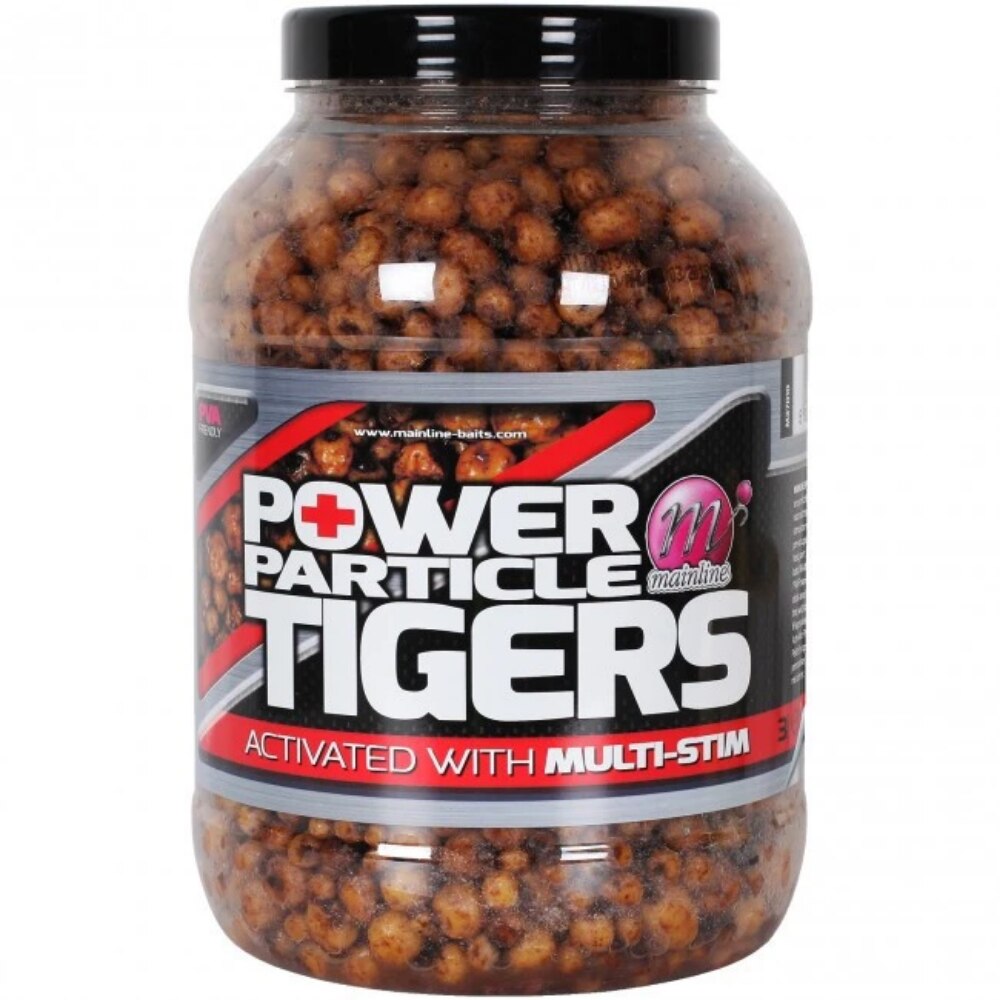 Boiles Mainline Power Plus Particle Tigers, 3 l
