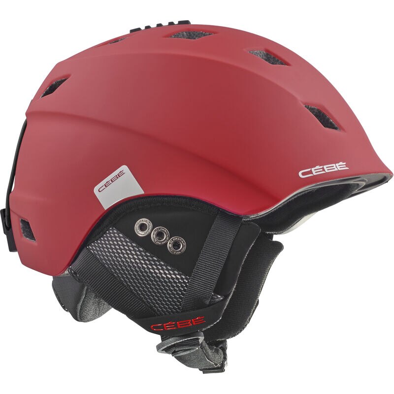 Casca ski Cebe Ivory, Matt Red White, L, 59-61