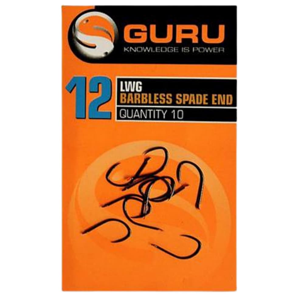 Set 10 carlige de pescuit Guru, Marimea 12