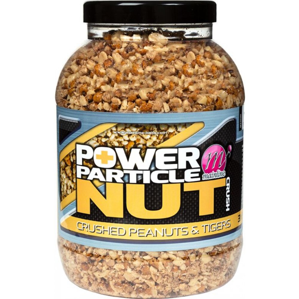Groundbait Mainline Power Plus Particle Nut Crush, 3 l