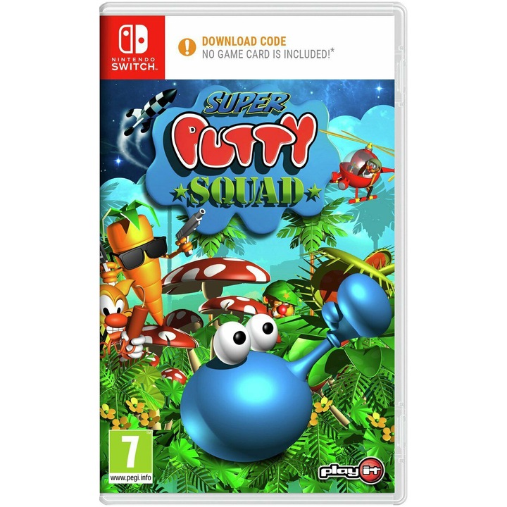 Игра Super Putty Squad (Code In A Box) за Nintendo Switch