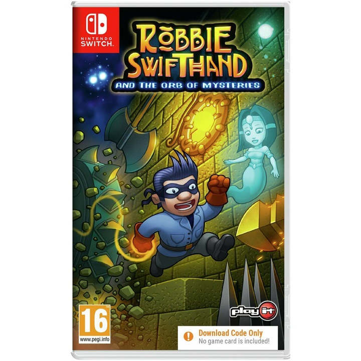 Robbie Swifthand (Code In A Box) játék Nintendo Switchhez