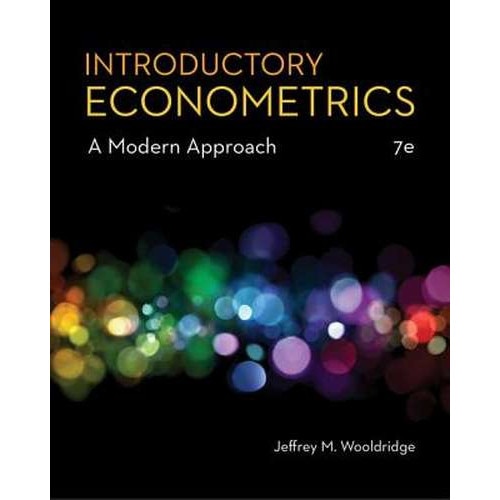 Introductory Econometrics de Jeffrey (Michigan State University) Wooldridge