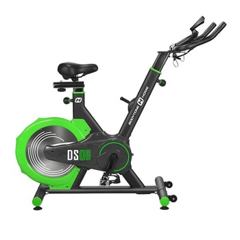 Bicicleta CYCLING BODYTONE DS06, Volanta 14 Kg, Greutate utilizator 100 Kg, Transmisie Curea poli-V, Ghidon reglabil, Roti transport, Preasamblat Bicicleta CYCLING BODYTONE DS06, Volanta 14 Kg, Greutate utilizator 100 Kg, Transmisie Curea poli-V, Ghidon reglabil, Roti transport, Preasamblat