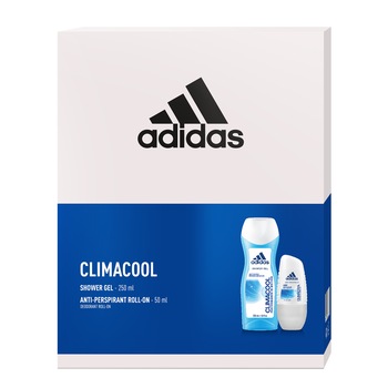 Set cadou Adidas Climacool: Deodorant roll-on, 50 ml + Gel de dus, 250 ml Set cadou Adidas Climacool: Deodorant roll-on, 50 ml + Gel de dus, 250 ml