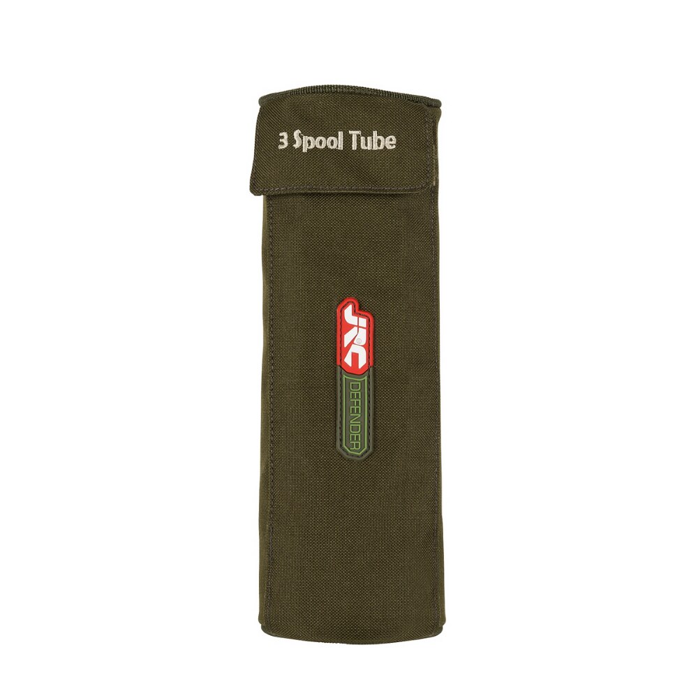 Protectie transport Lansete JRC Defender 3 Spool Tube, Poliester, Verde