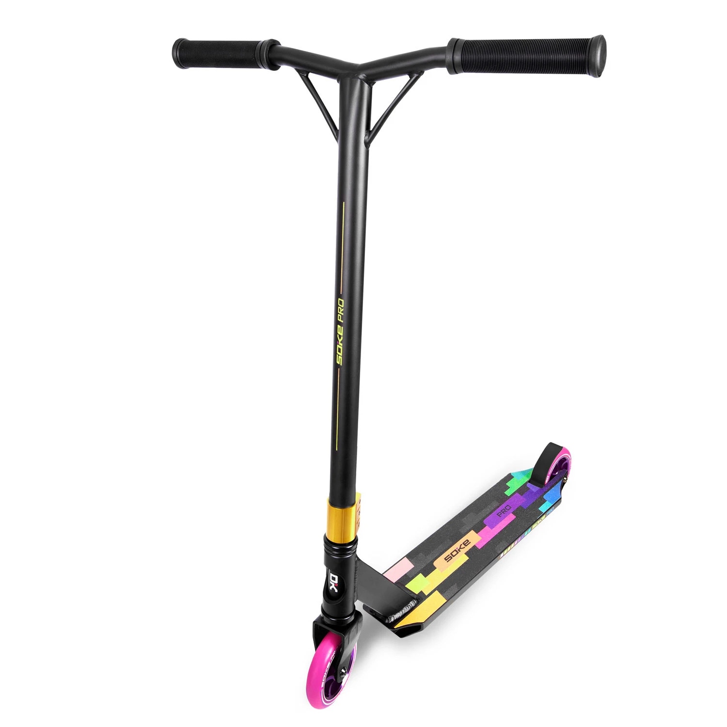 Trotineta Soke PRO, rulmenti ABEC 9, punte dintr-o bucata, suruburi armate, 85 x 50 cm