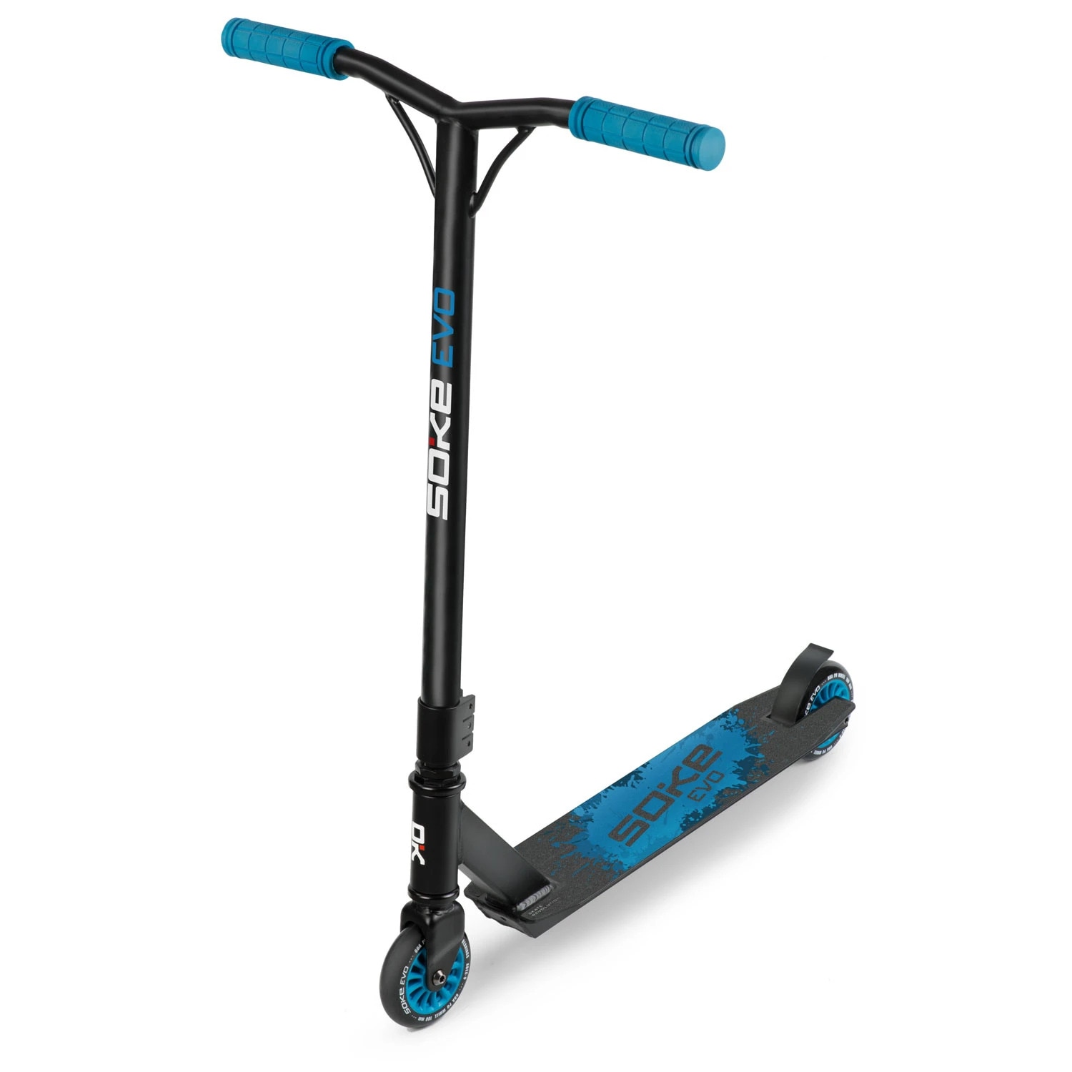 Trotineta Soke PRO, rulmenti ABEC 9, punte dintr-o bucata, suruburi armate, albastru, 83 x 50 cm