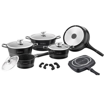 Set oale 6 bucati cu invelis granit royalty line Set oale 6 bucati cu invelis granit royalty line
