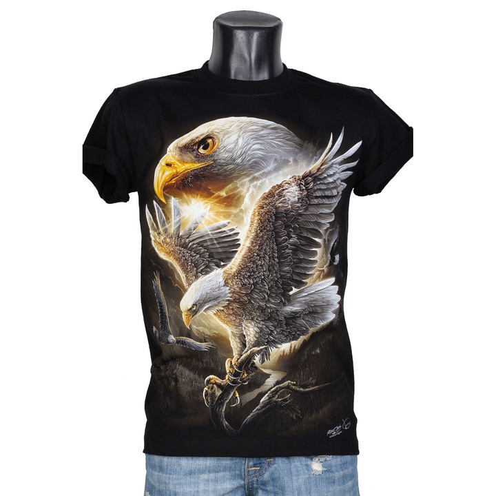 Тениска Rock Chang GR Flying Eagle2, Черен, XS