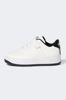 DeFacto, Pantofi sport cu detalii perforate, Alb DeFacto, Pantofi sport cu detalii perforate, Alb