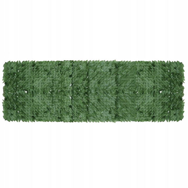 Изкуствена декоративна ограда с листа 1х3 м Вереде затворена