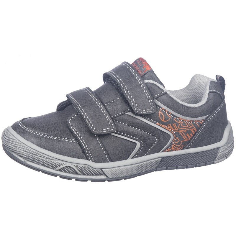 Pantofi sport pentru baieti American Club 205/17G-35, Gri 35 EU