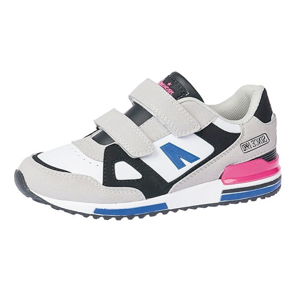 Pantofi sport pentru fete American Club 4594-3G-28, Multicolor 13649