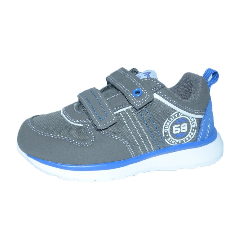 Pantofi sport pentru baieti American Club ES31/19G-31, Gri 18253