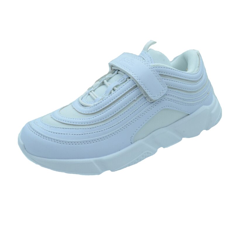 Pantofi sport pentru fete American Club ES14/19-33, Alb 21616