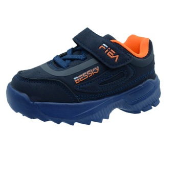 Pantofi sport pentru baieti Bessky B9266-2-23, Bleumarin 22360 Pantofi sport pentru baieti Bessky B9266-2-23, Bleumarin 22360