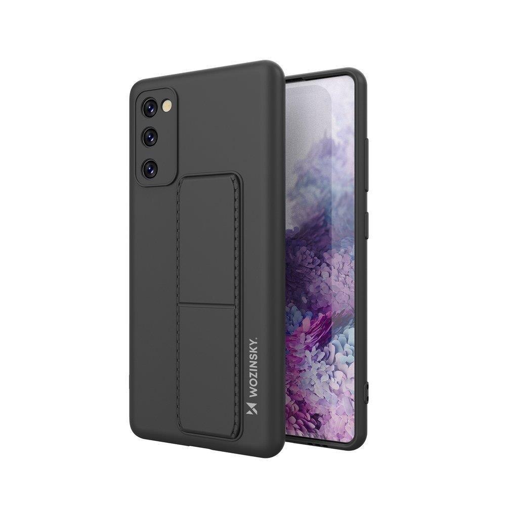 Husa din silicon, WOZINSKY, Compatibil cu Samsung Galaxy S20 FE 5G, Negru