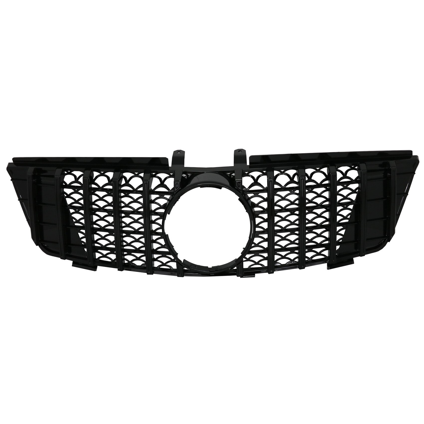 Grila centrala compatibila cu ML W164 (2008-2011) GT-R Panamericana Design Negru