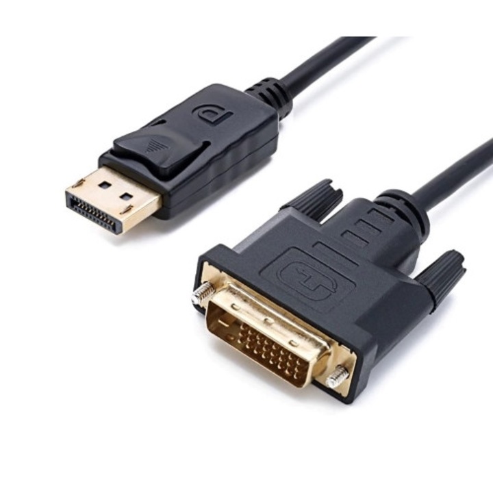 Kábel Digital One SP01048, Adapter DisplayPort-tól DVI D-hez, 3 m