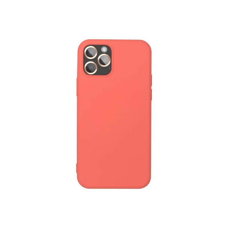 Husa Spate Forcell Silicon Lite Pentru iPhone 13, Alcantara La Interior, Roz