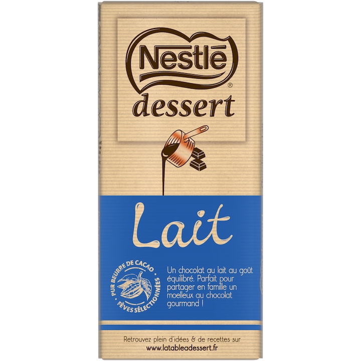 Ciocolata cu lapte Nestle Dessert Lait, 170g
