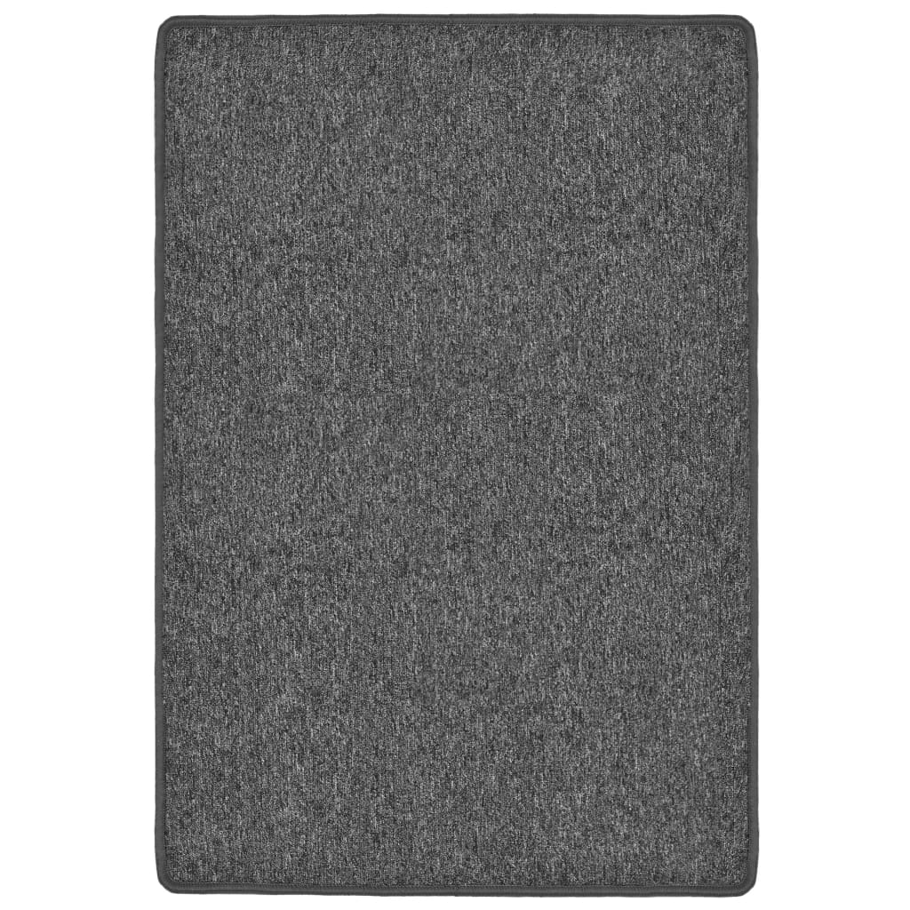 Covor cu smocuri 160 x 230 cm Gri