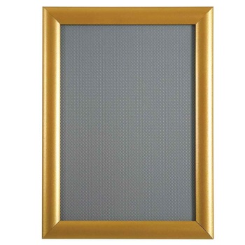 Rama click aurie format A4, din aluminiu, 2 buc/set, pentru expunere postere, afise, reclame Rama click aurie format A4, din aluminiu, 2 buc/set, pentru expunere postere, afise, reclame