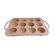Силиконова тава, 12 гнезда, 37 см, BV, 131COF
