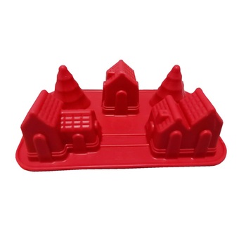 Forma silicon pentru prajituri, Spirala 5 cavitati 3D, 141COF Forma silicon pentru prajituri, Spirala 5 cavitati 3D, 141COF