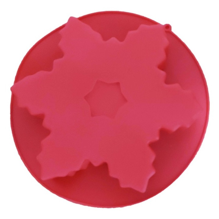 Forma silicon, pentru tarta, Fulg de nea, 22 cm 142COF