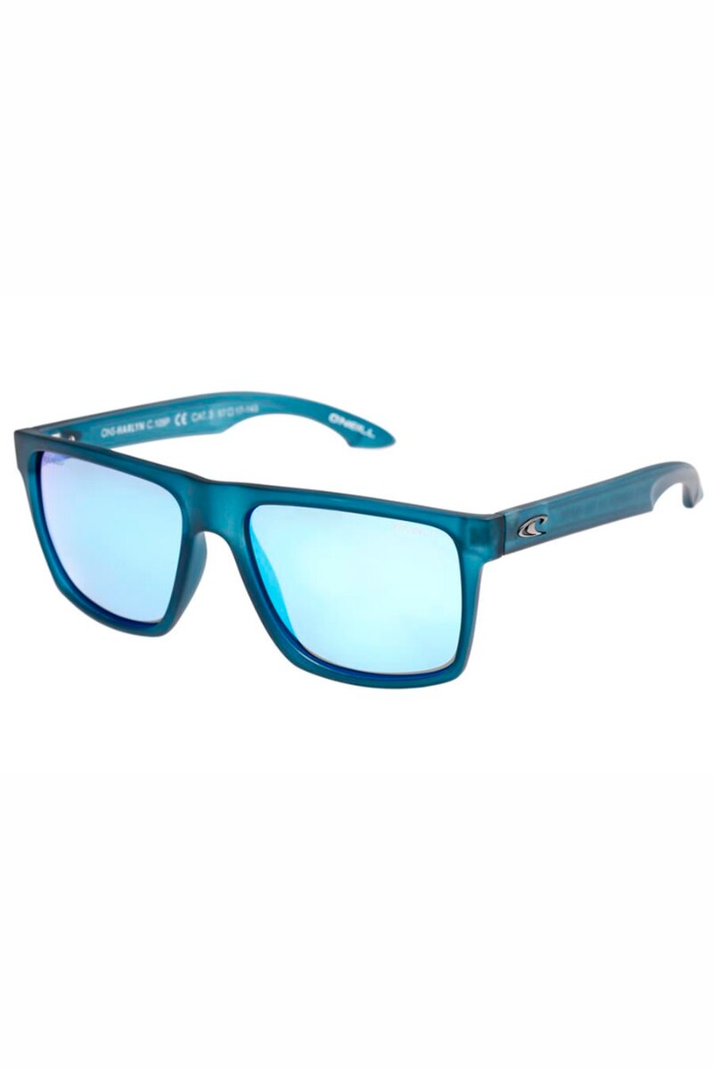 Ochelari de soare barbati, Oneill, Harlyn 105P, Dreptunghiular, Polarizati, Policarbonat, One size, Albastru