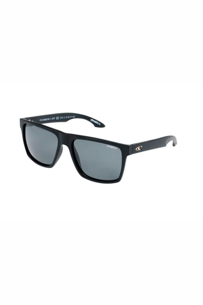 Ochelari de soare barbati, Oneill, Harlyn 127P, Dreptunghiular, Polarizati, Policarbonat, One size, Negru