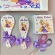 Set 6 articole pentru aniversare 1An,Tavita Mot ,model Printesa Rapunzel,Personalizat,Multicolor