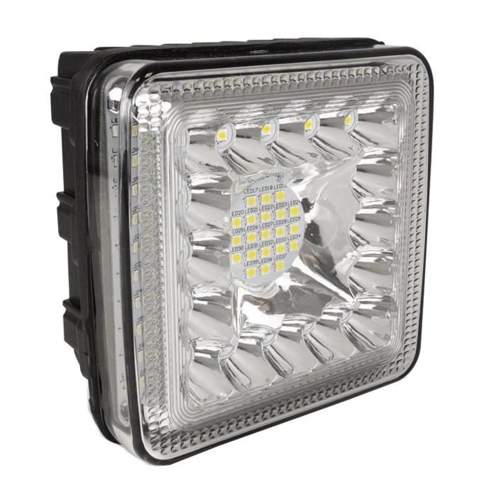Munkaprojektor 110x110, LED, 9-36W, 3840lm, Flood, üveg, AWL13, 02427 Amio