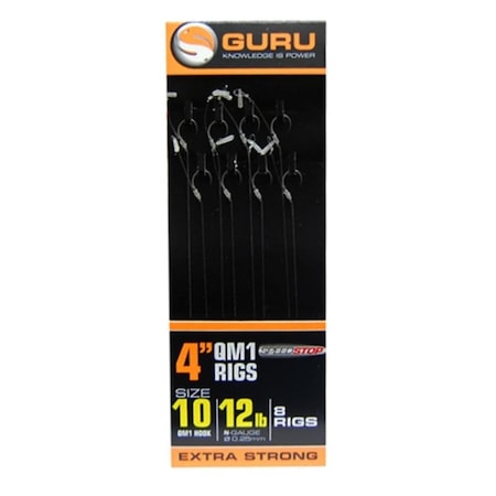 Set 8 carlige pescuit Guru, Marimea 10