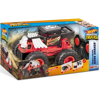 Masinuta Hot Wheels Monster Trucks RC - Bone Shaker, 17 cm Masinuta Hot Wheels Monster Trucks RC - Bone Shaker, 17 cm