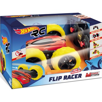 Masinuta Hot Wheels RC - Flip Racer 360, 16 cm Masinuta Hot Wheels RC - Flip Racer 360, 16 cm