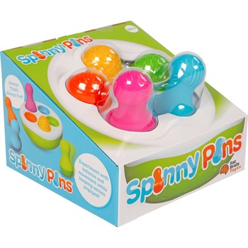 Jucarie interactiva Fat Brain - Spinny Pins, Bol de Sortare Jucarie interactiva Fat Brain - Spinny Pins, Bol de Sortare