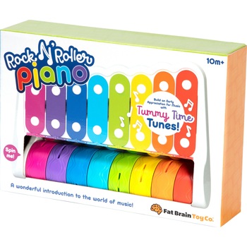 Jucarie interactiva Fat Brain - Pianul Rock 'N Roller Jucarie interactiva Fat Brain - Pianul Rock 'N Roller