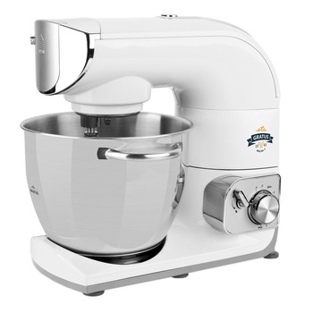 Robot de bucatarie ETA Gratus MAX 3 0028, 1200 W, 5.5 L, 8 viteze si PULS, sistem de amestecare planetar Robot de bucatarie ETA Gratus MAX 3 0028, 1200 W, 5.5 L, 8 viteze si PULS, sistem de amestecare planetar